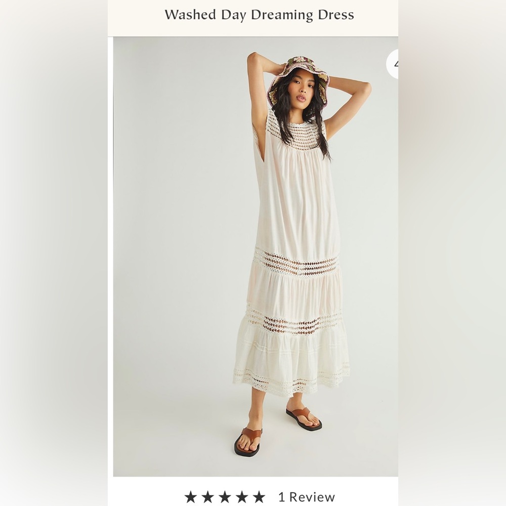 Free people maxi dress small